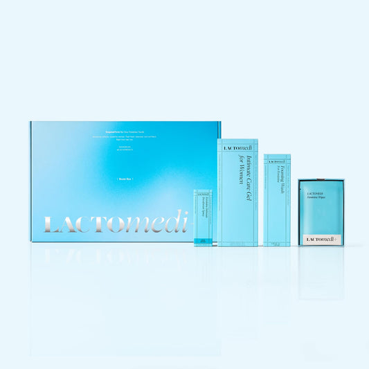 LACTOMEDI Bestie Box intimate gel for daily comfort and cleanse.