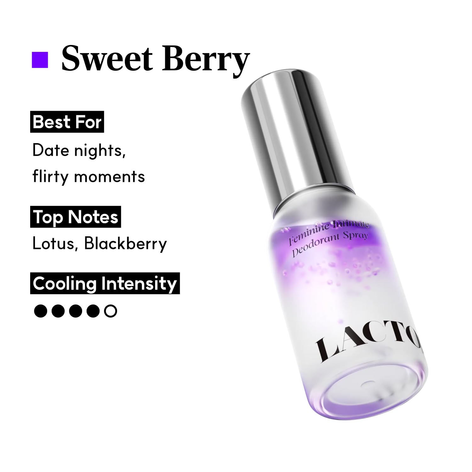 LACTOMEDI dermatologist-tested seal indicates suitability for sensitive skin