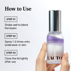 LACTOMEDI travel size bottle ready for daily routines