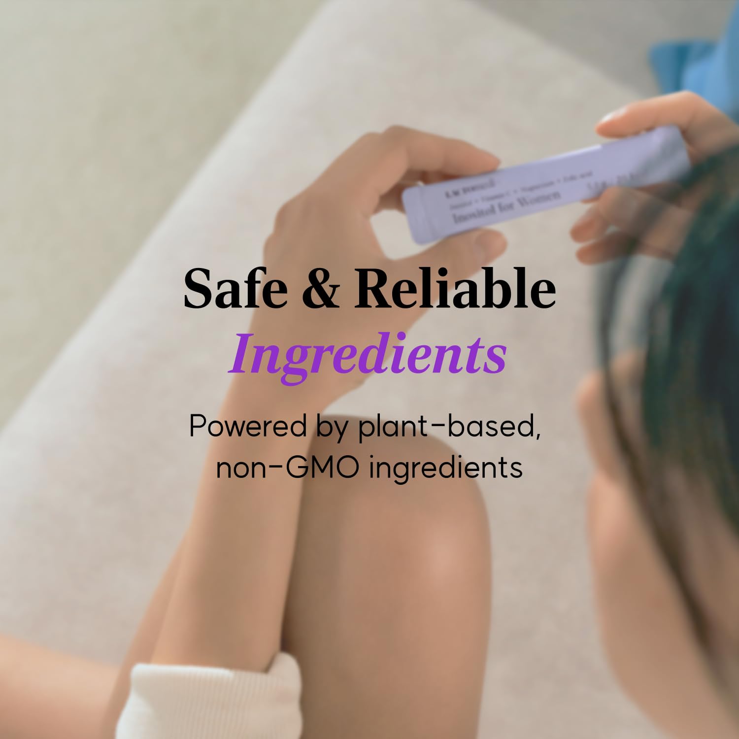 LACTOMEDI non-GMO, plant-derived inositol emphasizing purity