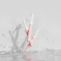 LACTOMORE Ultra Silk Gel probiotics visual hints at gentle skin balance.