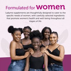 Illustration of LadyMe women's health focus emphasizing gentle support