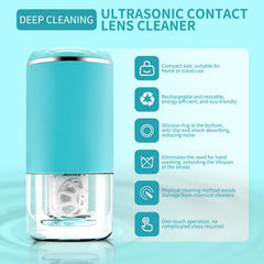 LADYPONYCSC Ultrasonic cleaner compatible with soft and colored lenses.