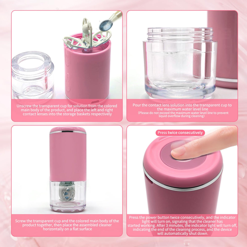 LADYPONYSSC all‑in‑one smart operation with two-click start for quick cleaning