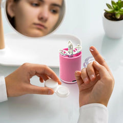 LADYPONYSSC compact daily-use lens cleaner fits in a bag