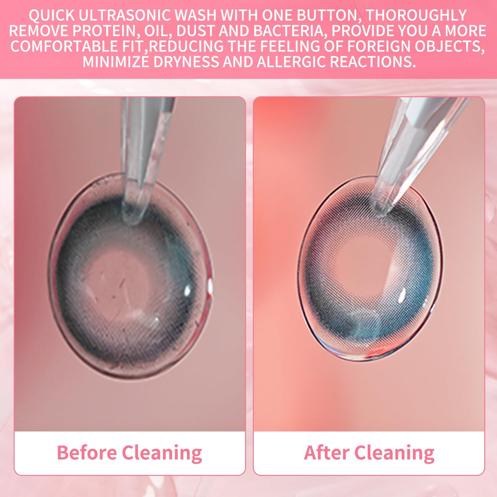 LADYPONYSSC stylish pink design adding a modern touch to lens care