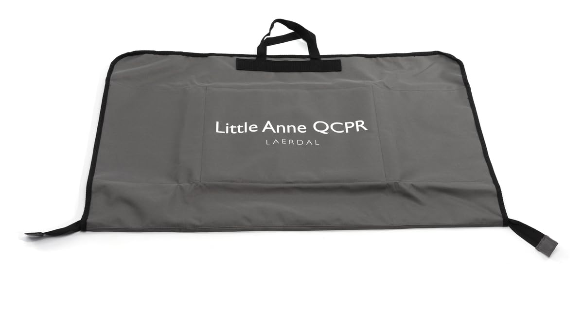Laerdal Little Anne QCPR Dark breathing and head tilt focus supports realistic ventilations practice.