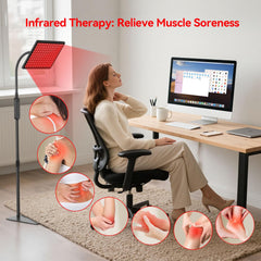 LAFCARE gooseneck adjustable arm enables precise light positioning at home.