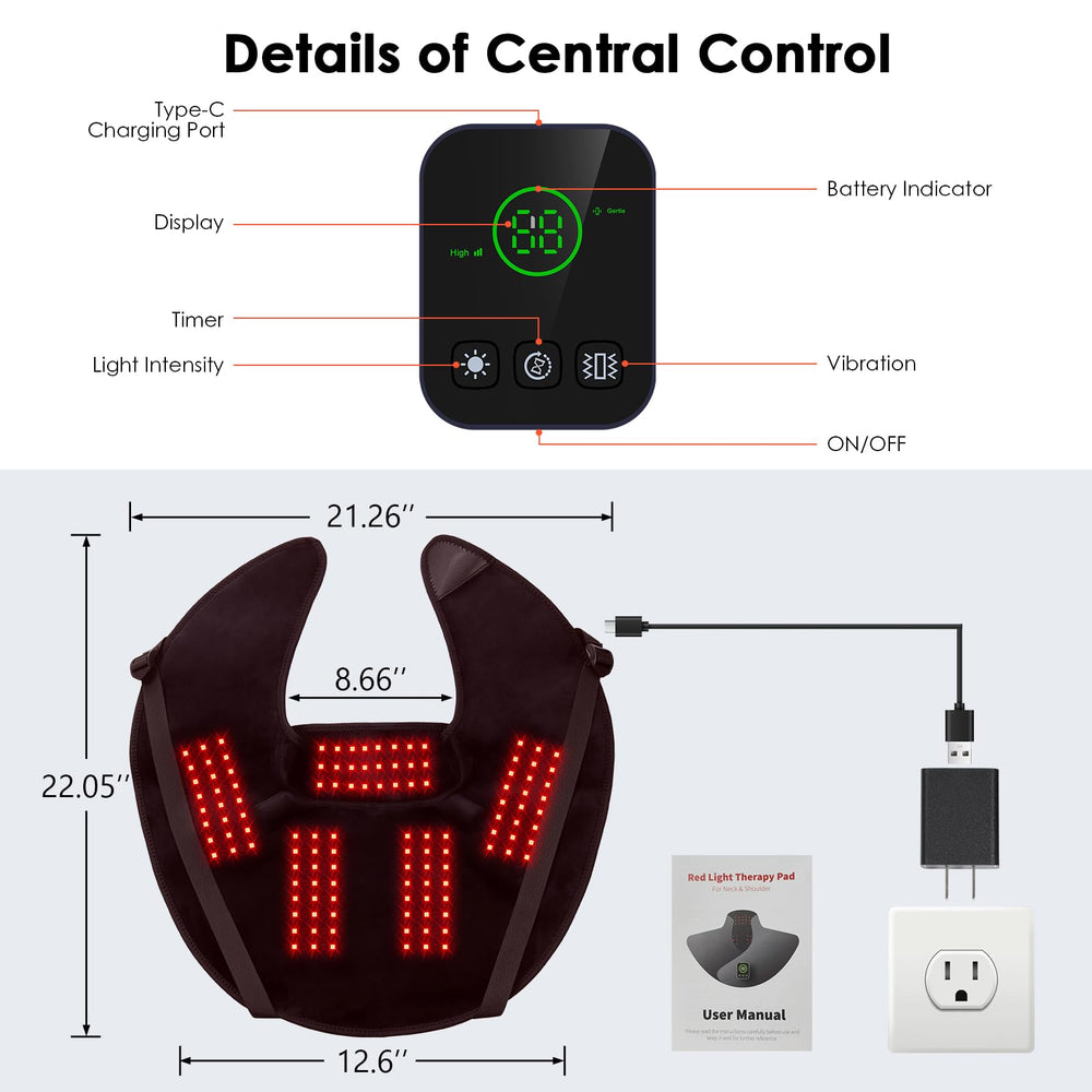 LAFCARE remote control enables easy brightness and mode changes