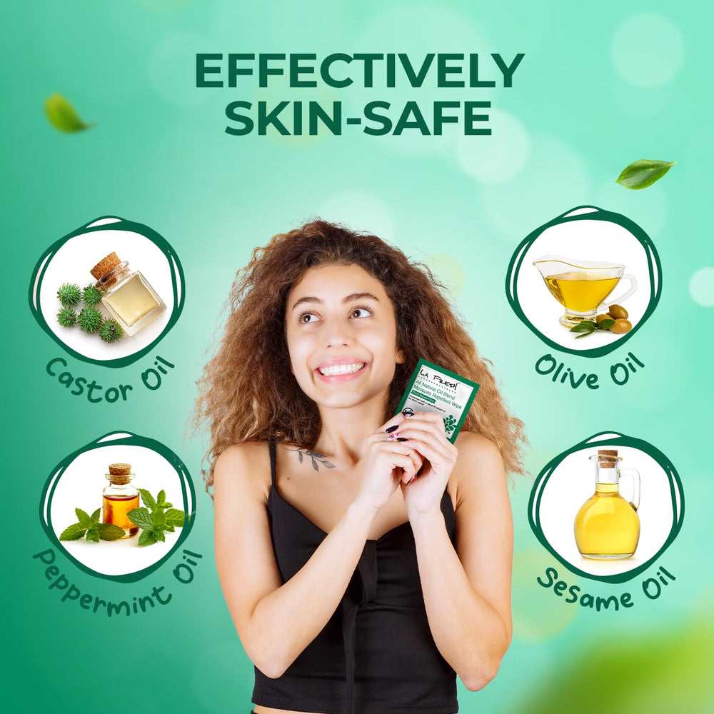 LA Fresh refreshing peppermint scent enhances outdoor comfort.