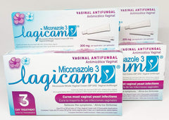 Lagicam V antifungal cream pack two-front view for at-home comfort and relief.