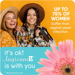 LAGICAM V compact 25g tube highlights easy storage and travel readiness.