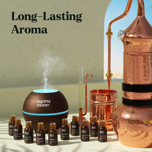 Lagunamoon peppermint oil bottle for refreshing blends