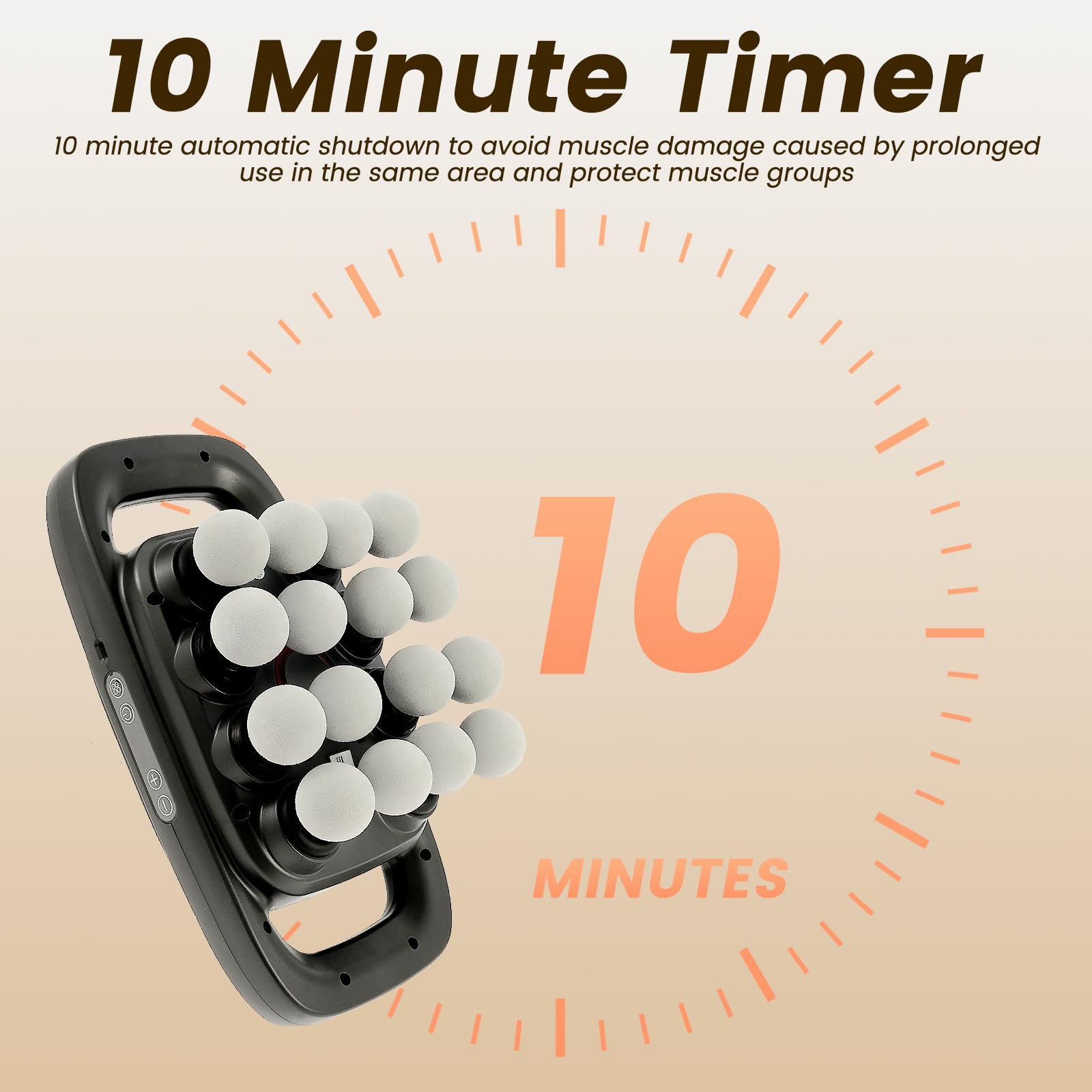 LAINIUTE massager used while sitting for convenient home recovery