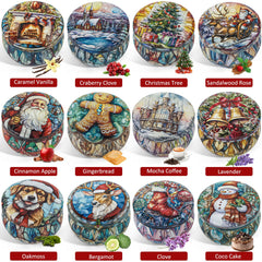 LAJDL Christmas tin design highlights festive party-ready presentation and gift appeal.