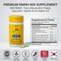 Lalavita SuperYouth NMNH daily-use setup with water for routine.
