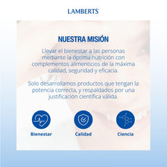 Lamberts FEMA45+ bottle cap closeup emphasizes freshness and sealed packaging.