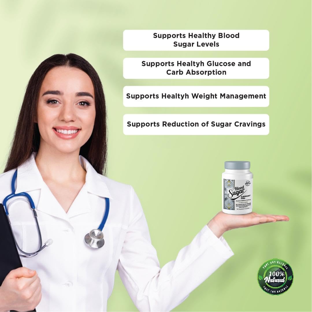 LAMBO NATURALS Blood Sugar Support Pro packaging and product details