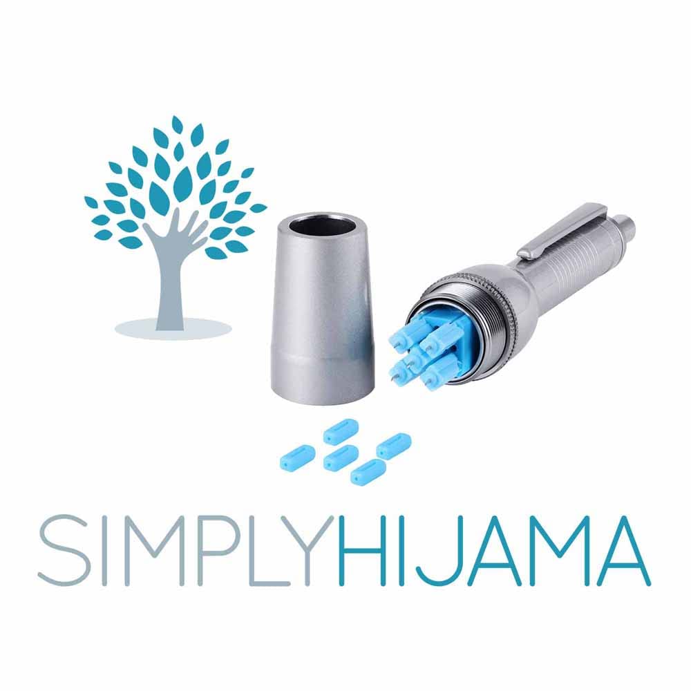 LANBO lancing device showing adjustable depth for different skin sensitivities.