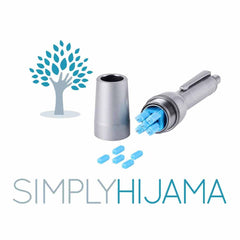 LANBO lancing device showing adjustable depth for different skin sensitivities.