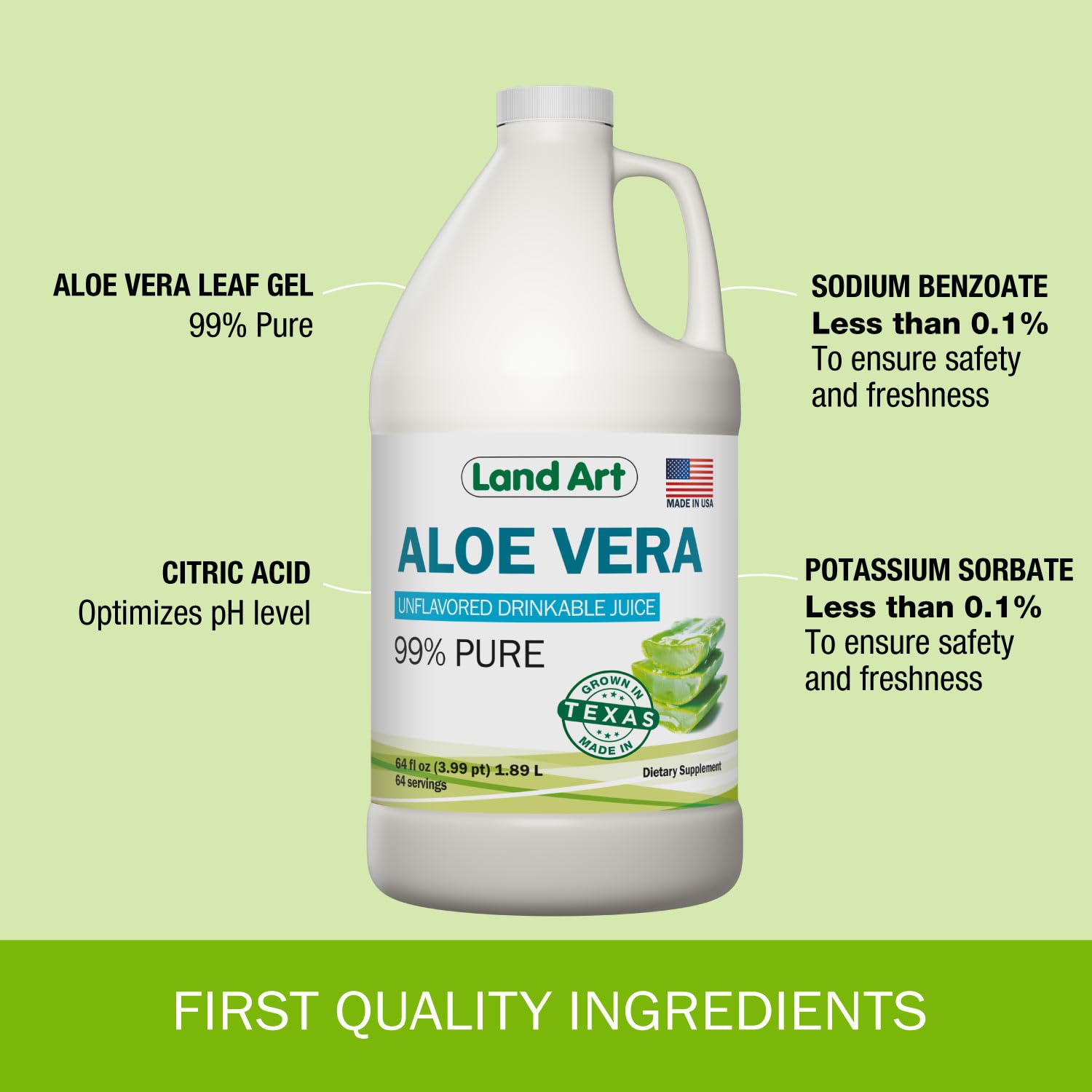 Gluten-free, sugar-free, flavor-free packaging supports broad dietary needs.
