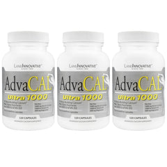 Lane Innovative AdvaCAL Ultra 1000 bottle front view showing easy absorption features
