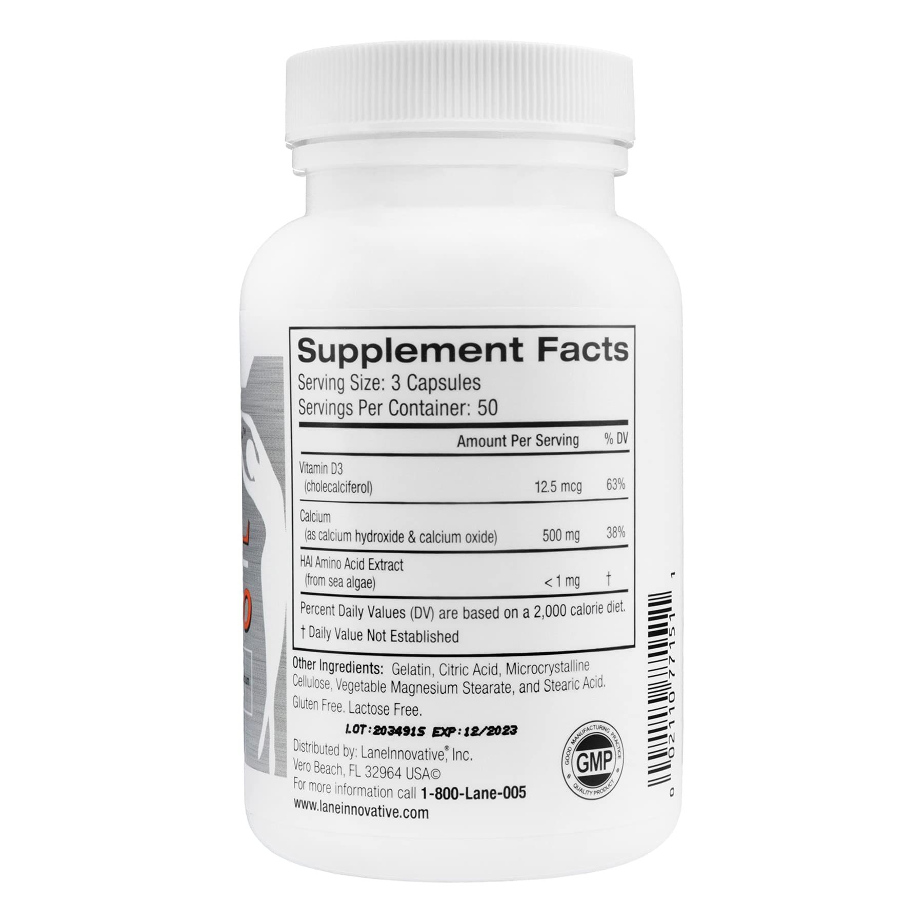 AdvaCAL1000 capsules on a neutral backdrop highlight convenient 50-serving bottle.