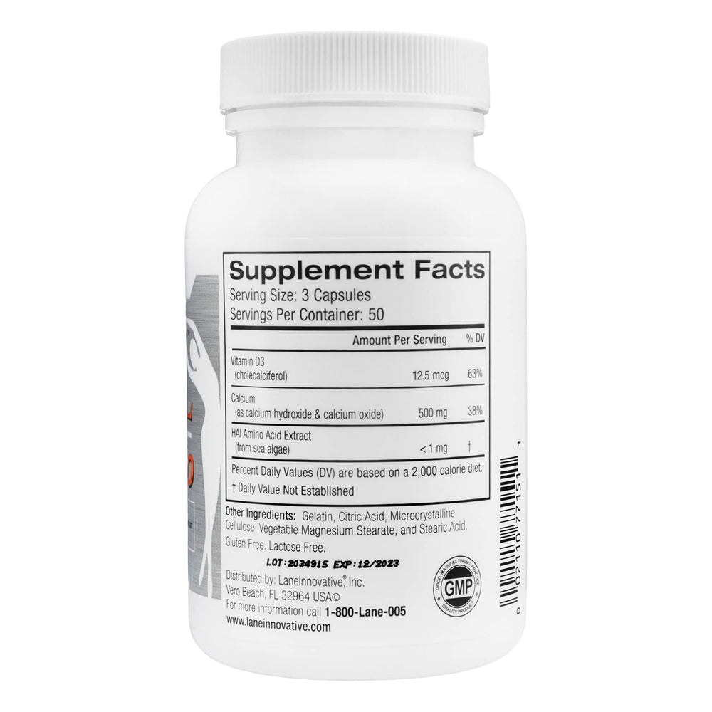 AdvaCAL1000 capsules on a neutral backdrop highlight convenient 50-serving bottle.