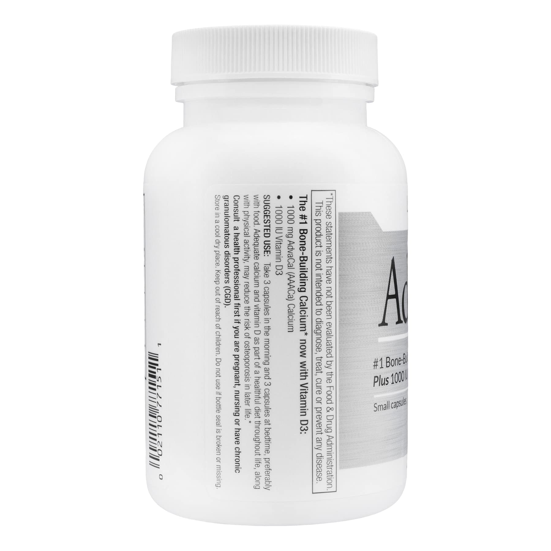 Close-up of the small capsules emphasizing easy intake for busy lifestyles.