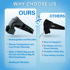 LANGSKIP'S shoulder wrap includes a mesh ice-pack pocket for hot or cold therapy.