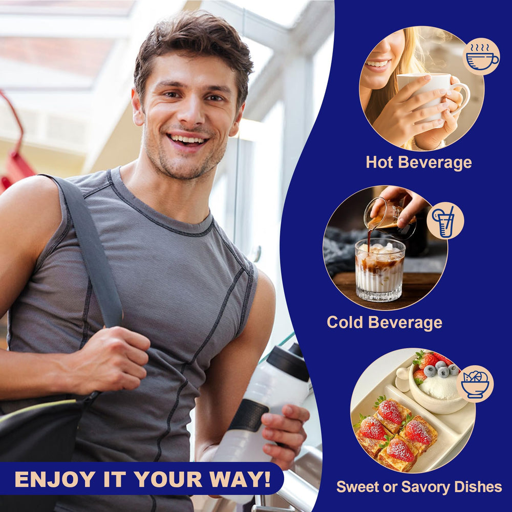 LanranBee collagen powder scoop for smooth, versatile daily use.