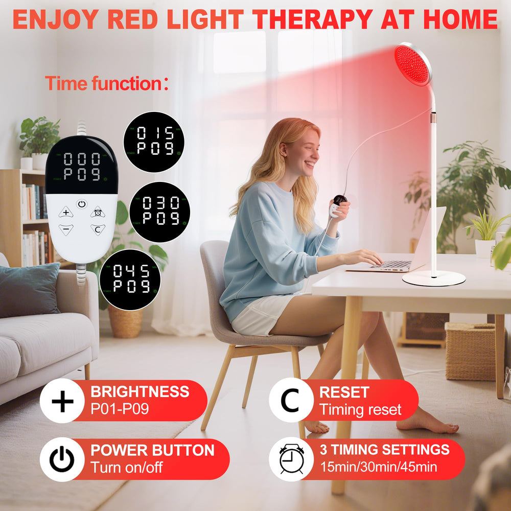 LanSuper lamp for full-body sessions in home comfort