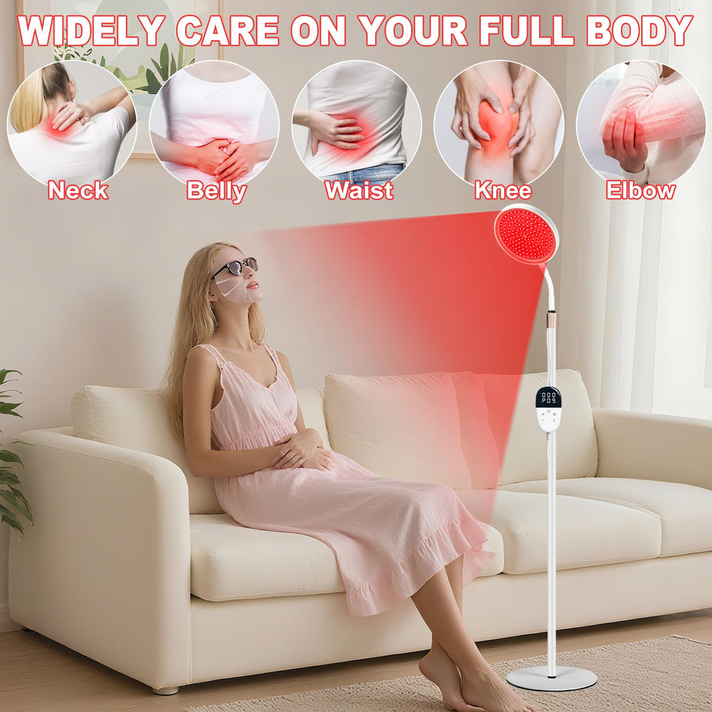 LanSuper red light therapy on the face supports your skincare routine