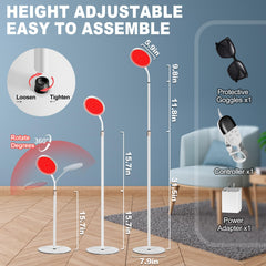 LanSuper lamp set up for relaxation during downtime