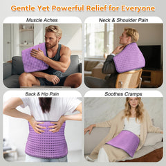 LANVA heating pad controller with 10 heat levels for precise warmth.