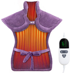 LANVA heating pad for neck and shoulders delivers targeted warmth and comfort.