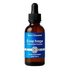 LANZF Nano-Powered Esophageal Drops bottle for soothing digestive comfort.
