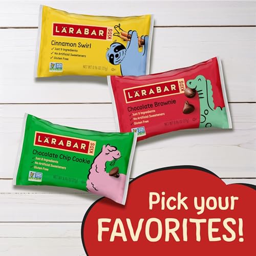 LÄRABAR Kids Bakes bars in school backpack, energy-boosting snack