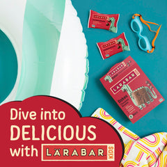 LÄRABAR ingredients list close-up with buckwheat and chia
