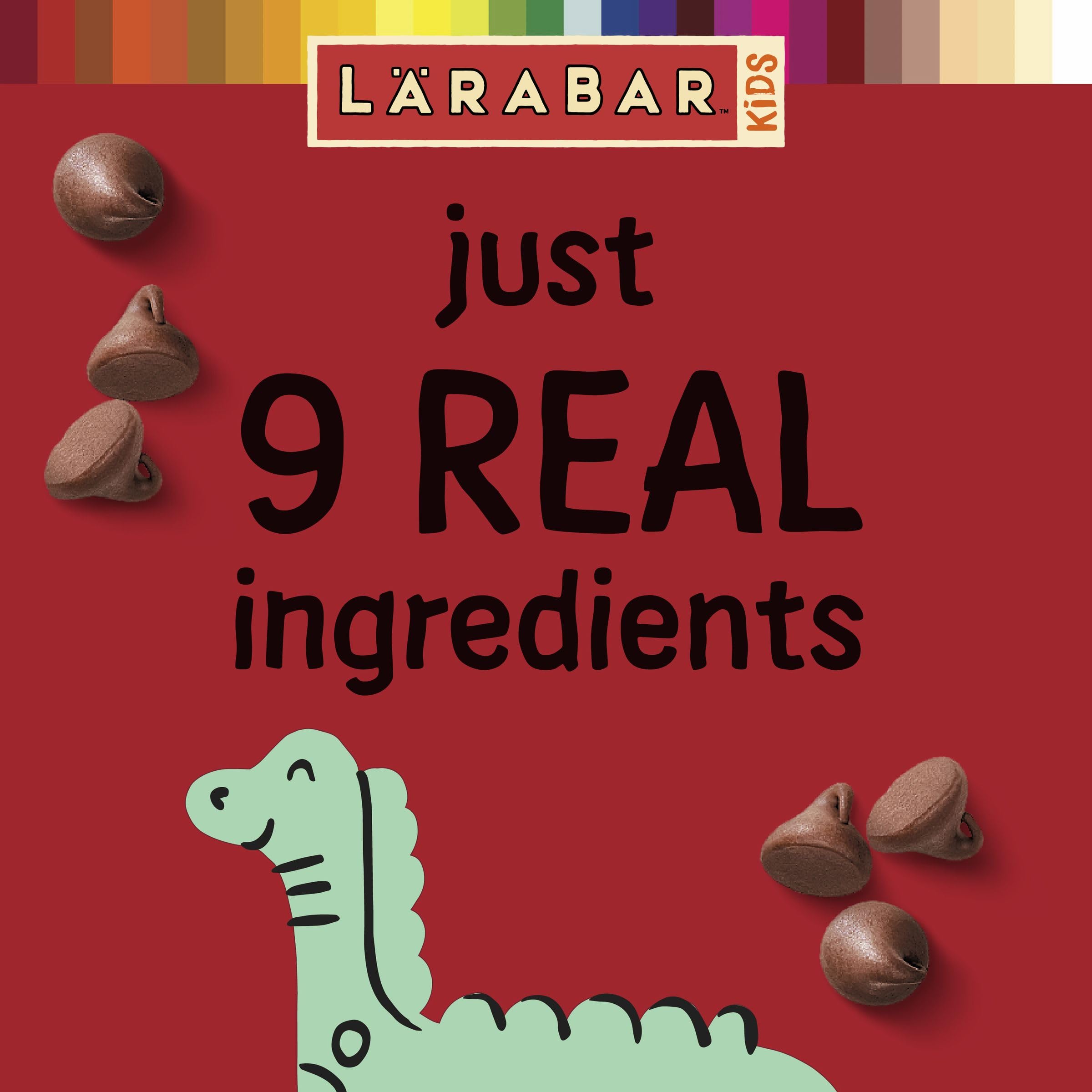 LÄRABAR buckwheat-based ingredients close-up, showing simple real foods