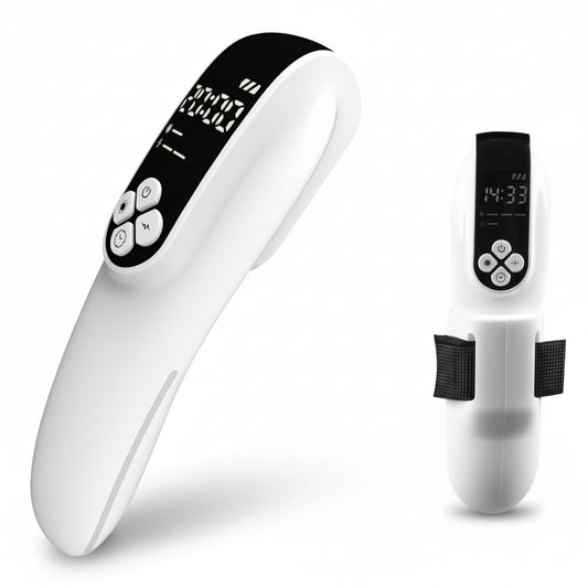 LaseLocks 2-in-1 portable relaxation unit for easy daily comfort at home.