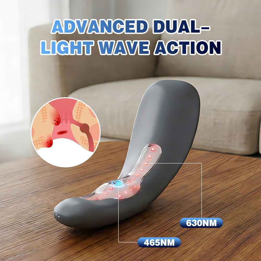 LaseLocks red-light mode-1 focus for targeted red-light sessions