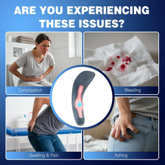 LaseLocks red-light hemorrhoid device with large and small probes for flexible sessions