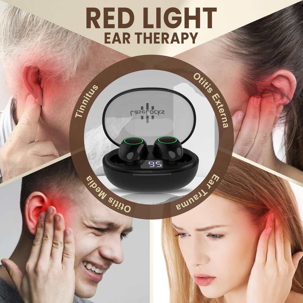 LaseLocks three ear-tip sizes offer a customizable fit.