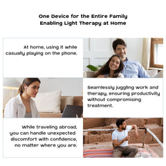LASEPREHT nasal device 600mAh battery, rechargeable for on-the-go sessions.