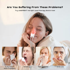 LASEPREHT nasal device interior MCU chip, precise control and reliable timers.