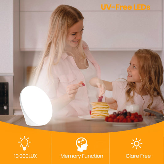 LASTAR Sun Lamp touch control panel for easy adjustments