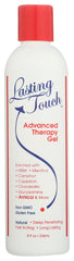 Lasting Touch Advance Therapy Gel 8oz label on tube for identification.