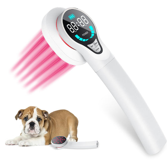 LASWHGDPET front view of the cold therapy dog device for at-home care.