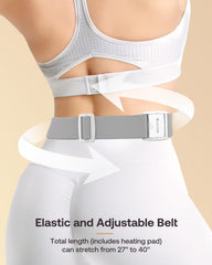 Latumab heating pad usable at home or in car for targeted relief